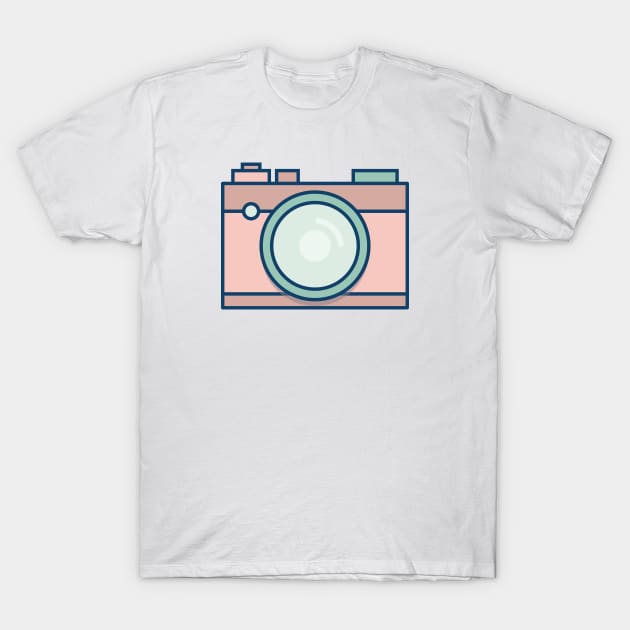 Camera T-Shirt by _danielita